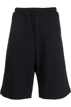 Jil Sander Knee-length cotton track shorts