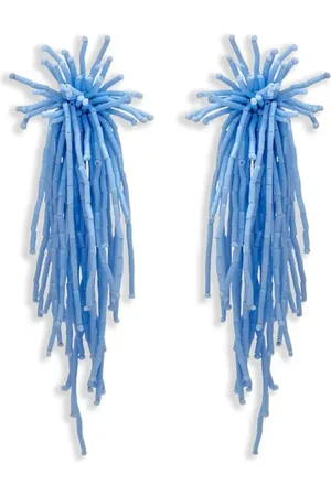 Oscar de la Renta Firework Tassel earrings