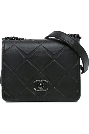 CHANEL 2016-2017 Mini Calfskin Propeller Flap crossbody bag