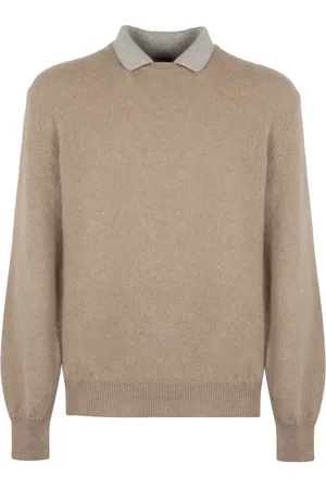 Kiton Brushed-effect jumper