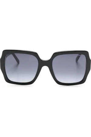 Marc Jacobs J Marc-logo oversize-frame sunglasses