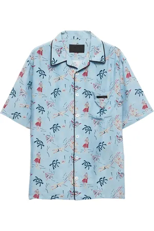 Prada Hawaii-print shirt