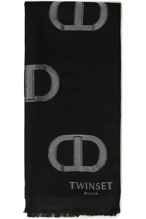 Twin-Set Logo-print scarf