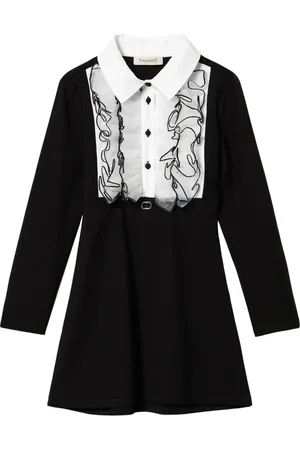 Twin-Set Ruffled organza short dress