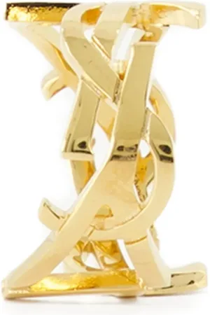 Saint Laurent Cassandre scarf ring