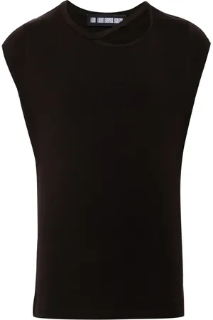 LGN LOUIS GABRIEL NOUCHI Round-neck sleeveless T-shirt