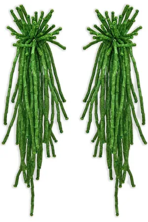 Oscar de la Renta Firework Tassel earrings