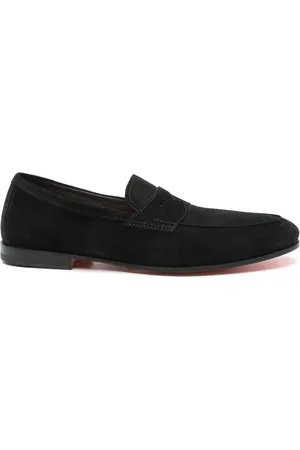 santoni Suede loafers