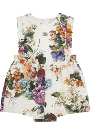 Dolce & Gabbana Floral-print romper