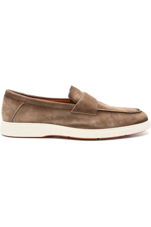 santoni Suede loafers