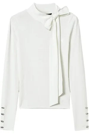 Twin-Set Bow-embellished jumper