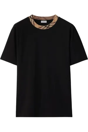 Burberry Check-trim T-shirt