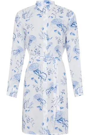 Vilebrequin Medusa and Shells midi shirt