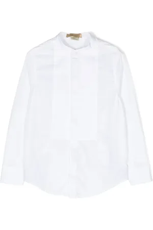 Stella McCartney Pintuck-detail cotton shirt