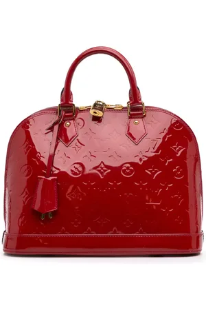 LOUIS VUITTON 2013 Monogram Vernis Alma PM satchel