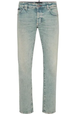 Philipp Plein Logo-patch jeans