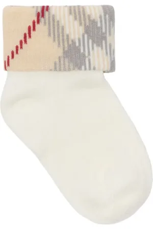 Burberry Check Trim socks (pack of two)