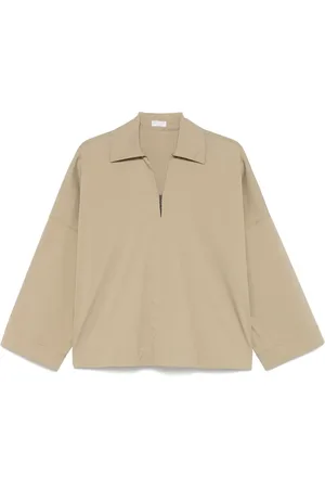 Brunello Cucinelli Drop-shoulder blouse