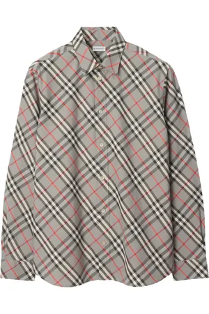 Burberry Checked cotton shirt