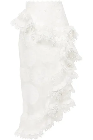 ZIMMERMANN Matchmaker Doily midi skirt