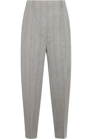 Loro Piana Silk straight-leg trousers