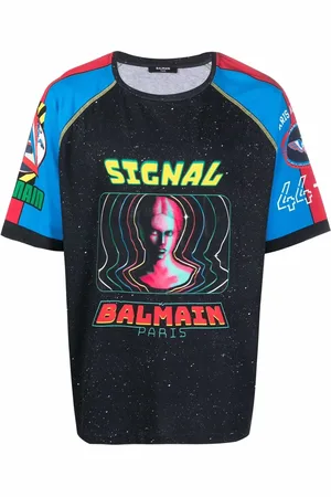 Balmain Spacial print T-shirt