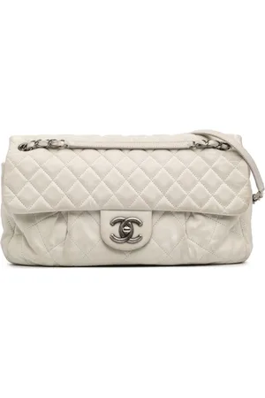 CHANEL 2010-2011 Large Iridescent Calfskin Chic Quilt Flap shoulder bag