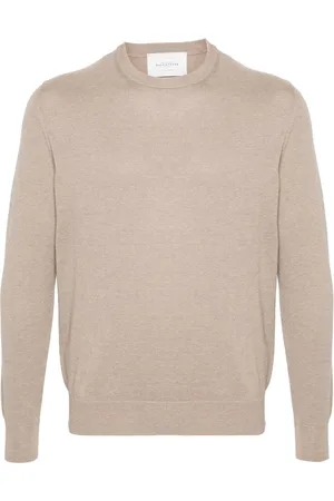 BALLANTYNE Crew-neck fine-knit jumper