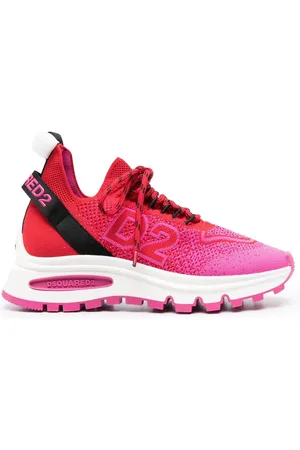 Dsquared2 Intarsia-knit low-top sneakers