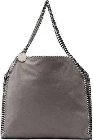 Stella McCartney Falabella silver chain tote