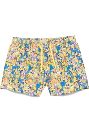 MC2 SAINT BARTH Graphic-print swim shorts
