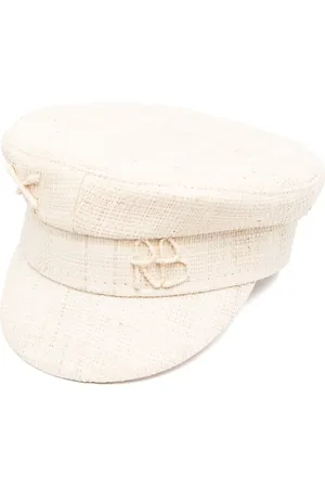Ruslan Baginskiy Embroidered-logo detail baker boy hat