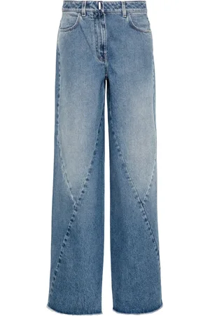 Givenchy Mid-rise wide-leg jeans