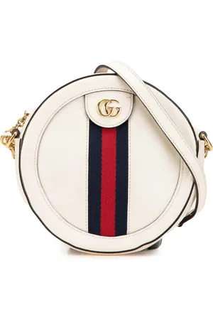 Gucci 2016-2024 Mini Leather Ophidia Round crossbody bag