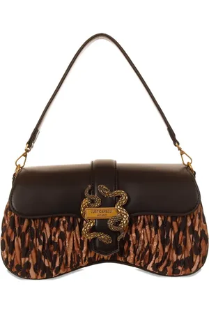 Roberto Cavalli Iconic Snakes shoulder bag