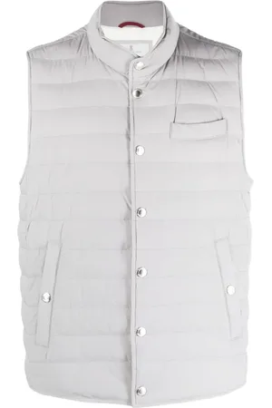 Brunello Cucinelli Quilted padded down gilet