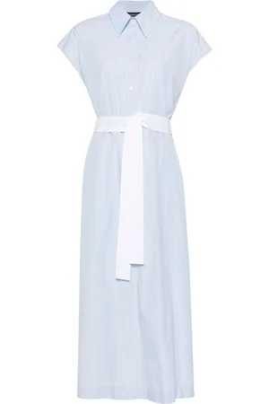 Fabiana Filippi Striped poplin shirt dress