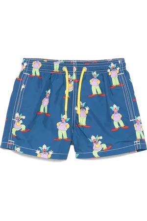 MC2 SAINT BARTH Graphic-print swim shorts