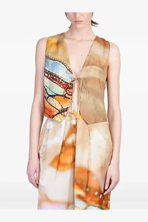 Yavi Graphic-print vest