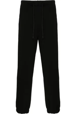 VERSACE Logo-stripe track pants