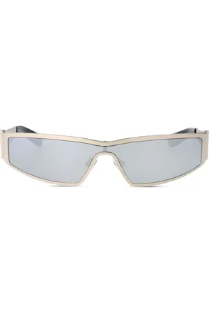 Alexander McQueen Angular frame sunglasses