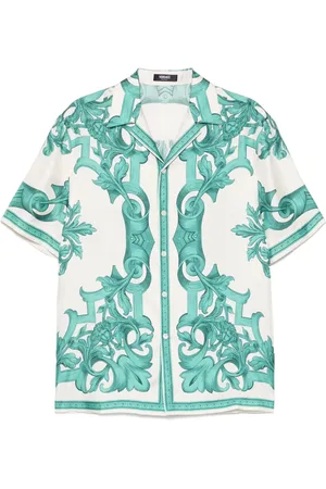 VERSACE Graphic-printed shirt