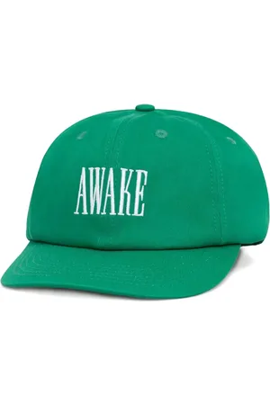 AWAKE NY Logo-embroidered cap