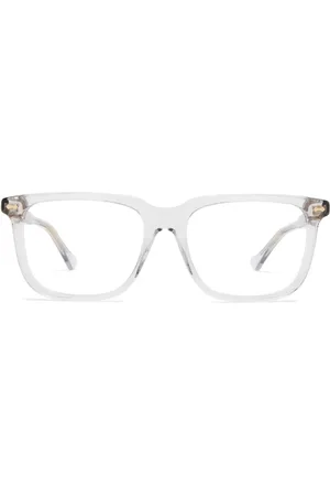 Gucci Transparent square glasses