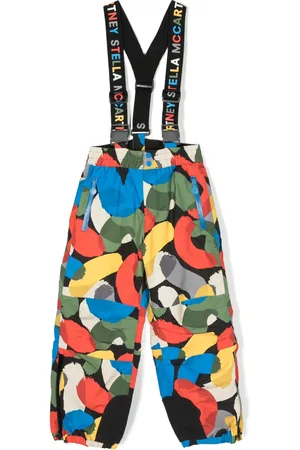 Stella McCartney Smudge-print ski salopettes