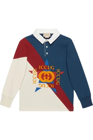 Gucci Logo-embroidered polo shirt