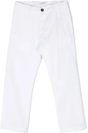Paolo Pecora Mid-rise stretch-cotton trousers