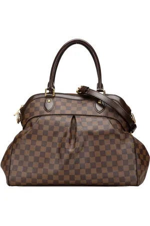 LOUIS VUITTON 2009 Damier Ebene Trevi GM satchel