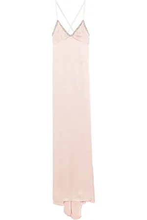 AMEN Satin-finish dress