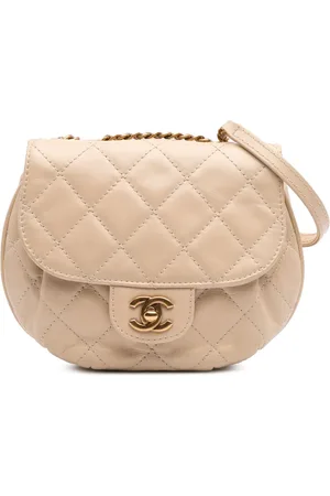 CHANEL 2014-2015 Small Aged Calfskin Bubble CC Flap shoulder bag